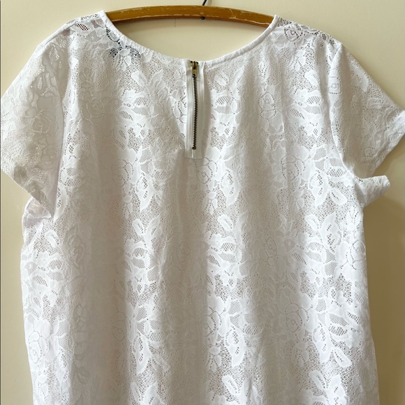 White Lace Top - Picture 6 of 6